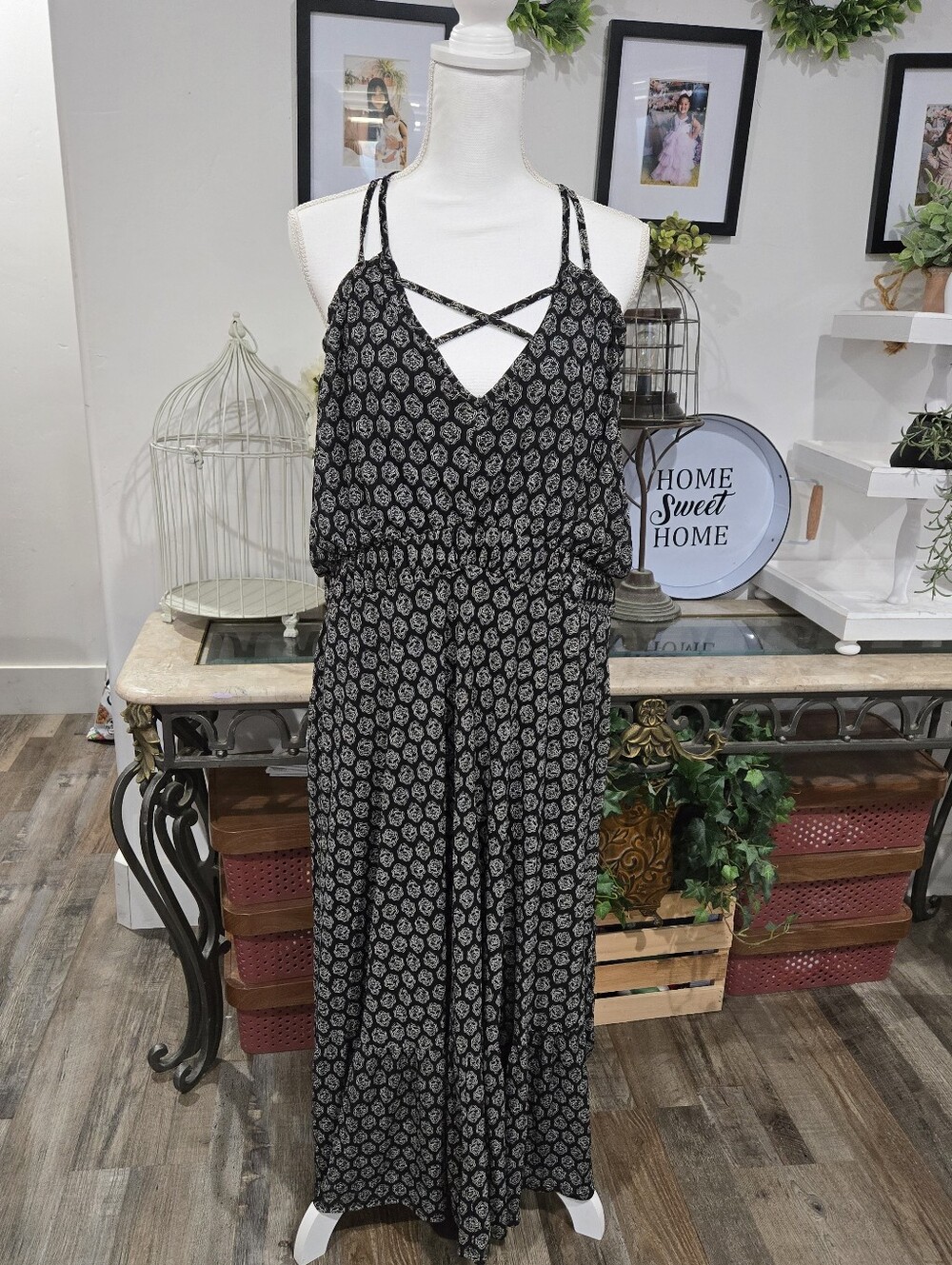 Torrid Strappy Tea Length Dress